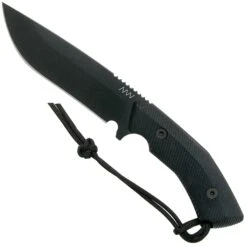 Lames Aventure 31 ANV M200 HT Hardtask DLC Sleipner, M200-001, Black Kydex Sheath, Couteau De Survie