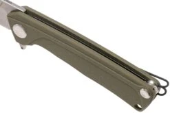 ANV Z100 Sleipner, Linerlock, G10, Olive, ANVZ100-013 Couteau De Poche -Lames Aventure ANVZ100 013 07 anv knives