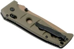 Benchmade 275FE-2 Sibert Adamas OD Green G10, Flat Earth Couteau De Poche, Shane Sibert Design -Lames Aventure BE275FE 2 04 benchmade