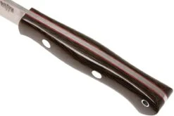 Bark River Aurora LT A2, Green Canvas Micarta, Red Liners -Lames Aventure BRK06 113GRCRL 05 bark river brk06 113grcrl 05