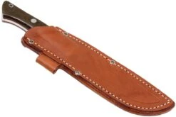 Bark River Aurora LT A2, Green Canvas Micarta, Red Liners -Lames Aventure BRK06 113GRCRL 07 bark river brk06 113grcrl 07