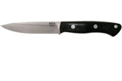 Lames Aventure 43 Bark River Aurora 3V, Black Canvas Micarta Couteau Bushcraft