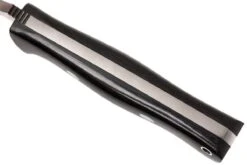 Bark River Bravo 1 CPM 3V, Black Canvas Micarta, Brown Sheath -Lames Aventure BRK07 114BRKC 05 bark river brk07 114brkc 05