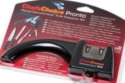 Chef's Choice Pronto 464 Noir, Aiguiseur Des Couteaux -Lames Aventure CC22CC464 04 chefs choice pronto cc22cc464 04