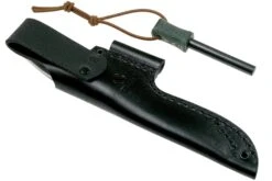 Casström No. 10 Swedish Forest Knife Green Micarta, 14C28N Scandi Grind 13127 Avec Firesteel -Lames Aventure CM13127 07 casstrom