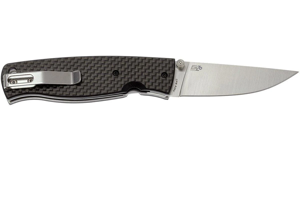 Brisa Birk 75 - S30V Flat - Carbon Fiber - 2601 3 Brisa Birk 75 - S30V Flat - Carbon Fiber - 2601 – Image 3