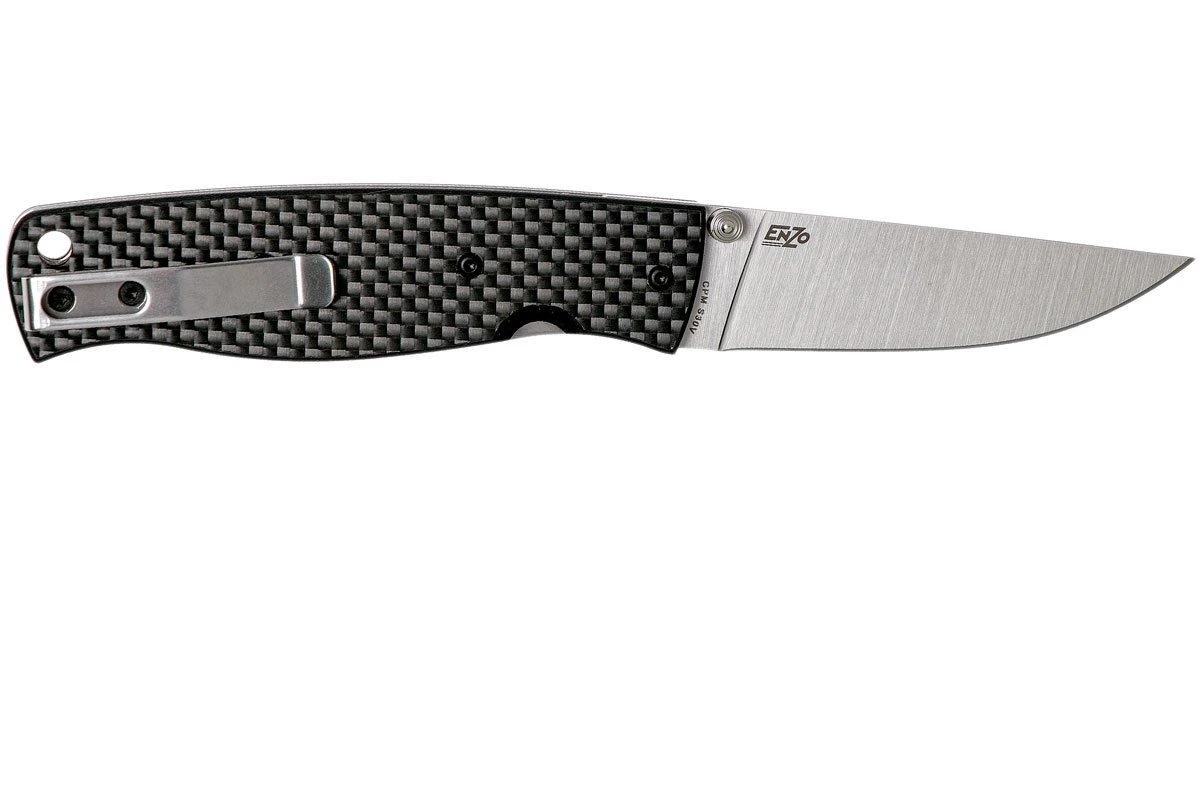 Brisa Birk 75 - S30V Flat - Carbon Fiber - 2601 5 Brisa Birk 75 - S30V Flat - Carbon Fiber - 2601 – Image 5