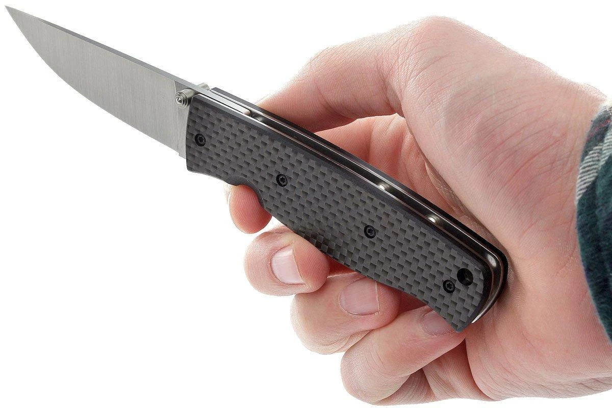 Brisa Birk 75 - S30V Flat - Carbon Fiber - 2601 17 Brisa Birk 75 - S30V Flat - Carbon Fiber - 2601 – Image 17