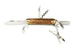 Mercury Multi-Tool Knife 913-8DC Stag, 8 Fonctions, Couteau De Poche