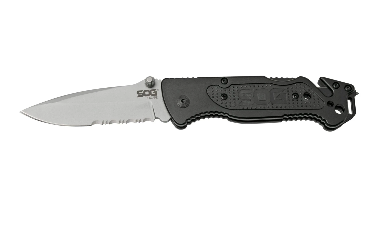 SOG Escape, Bead Blasted FF24-CP Couteau De Poche 1 SOG Escape, Bead Blasted FF24-CP Couteau De Poche