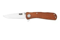 SOG Twitch II, Wood Handle TWI7-CP Couteau De Poche