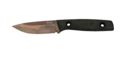 TRC Knives Classic Freedom M390 Apo Finish Black Canvas Micarta, Couteau De Bushcraft