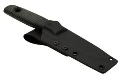 TRC Knives Classic Freedom M390 Apo Finish Black Canvas Micarta, Couteau De Bushcraft -Lames Aventure TI CF BM 34APO 06 trc