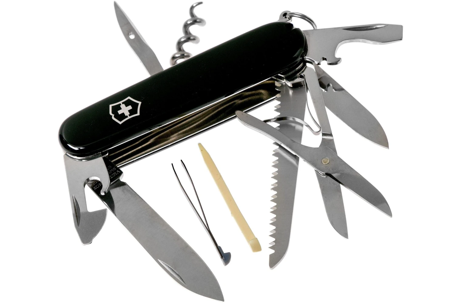 Victorinox Huntsman Noir 1.3713.3 Couteau Suisse 1 Victorinox Huntsman Noir 1.3713.3 Couteau Suisse